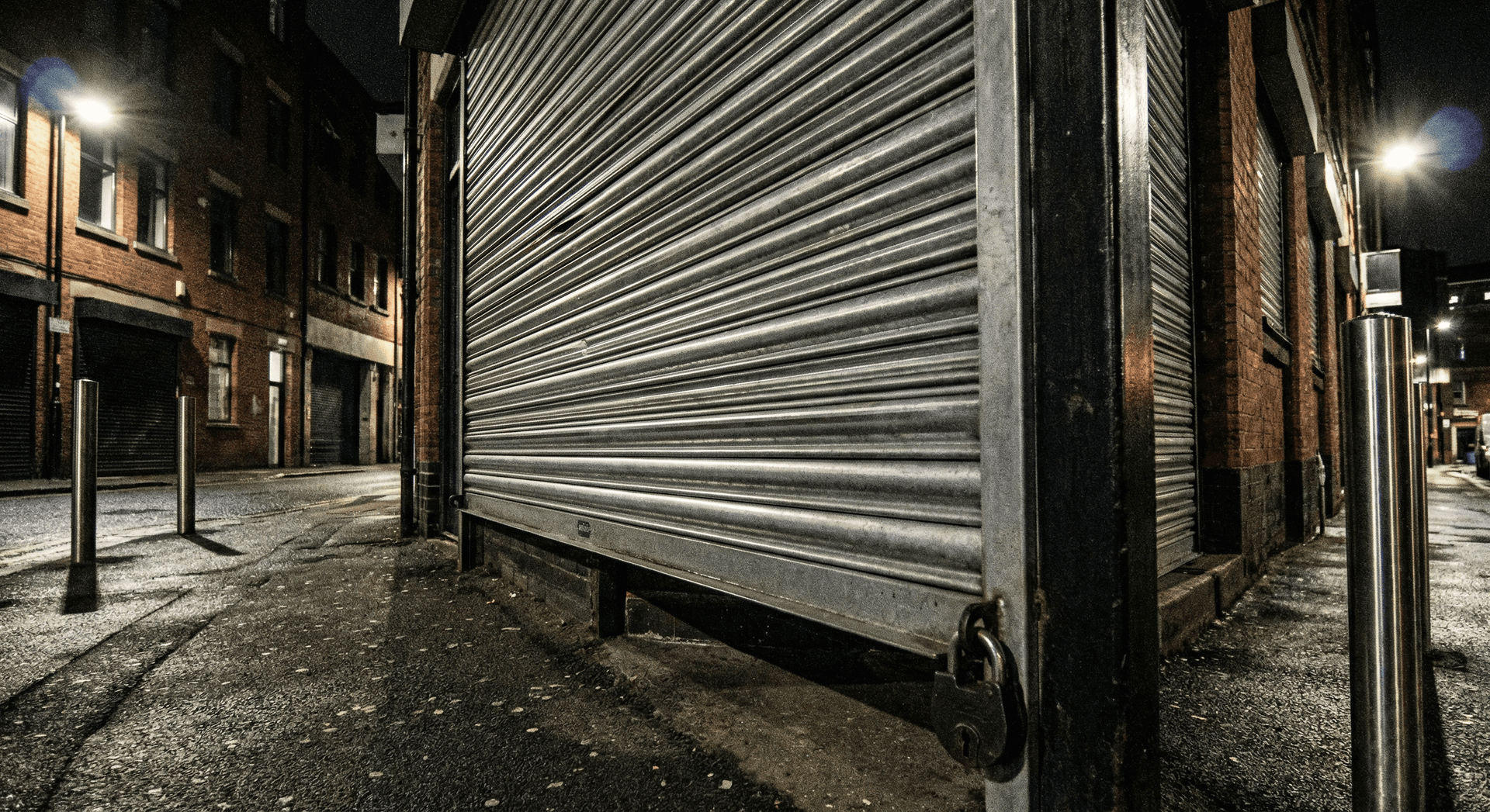 Grille et rideau metallique