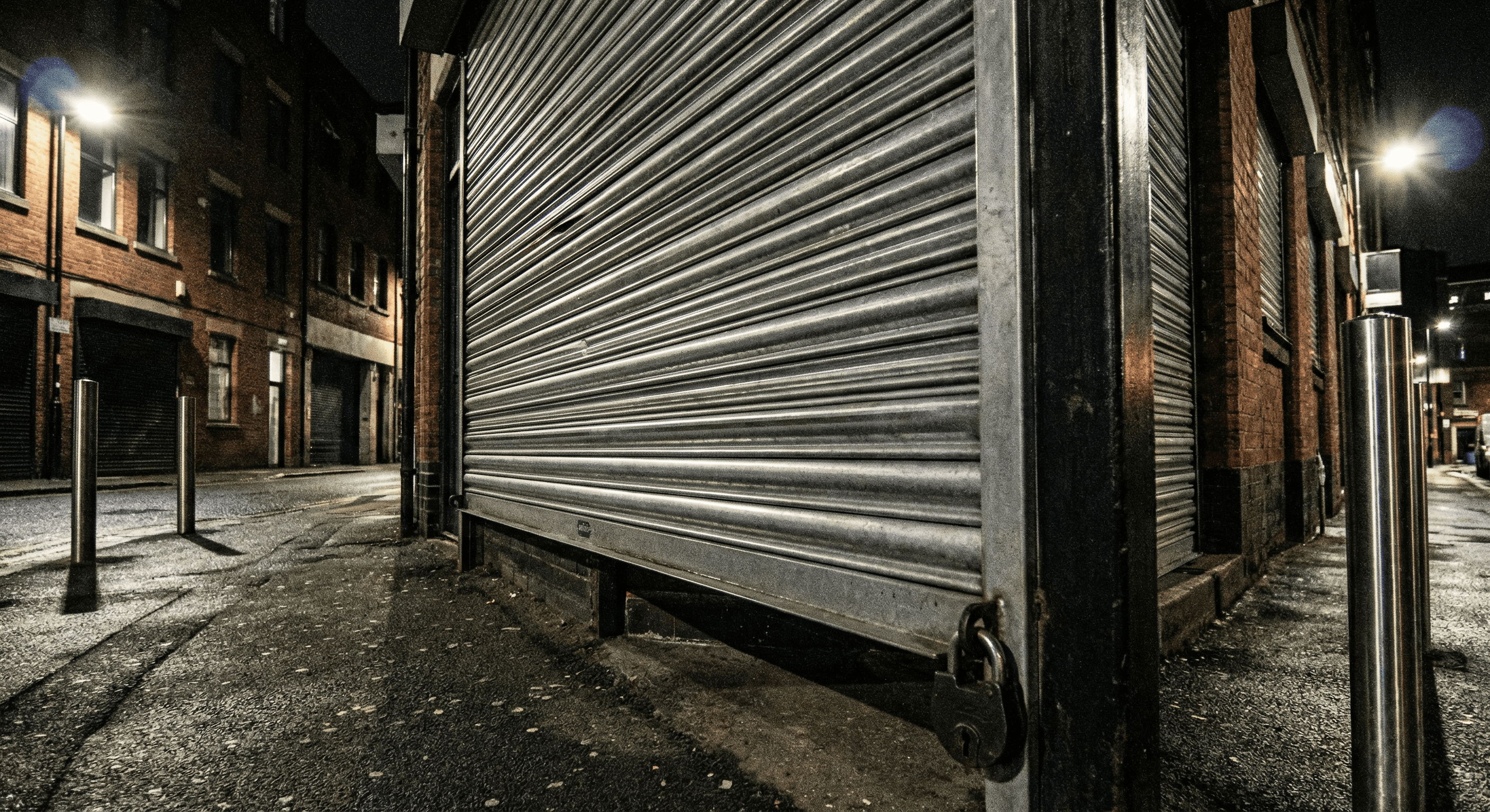 Grille et rideau metallique