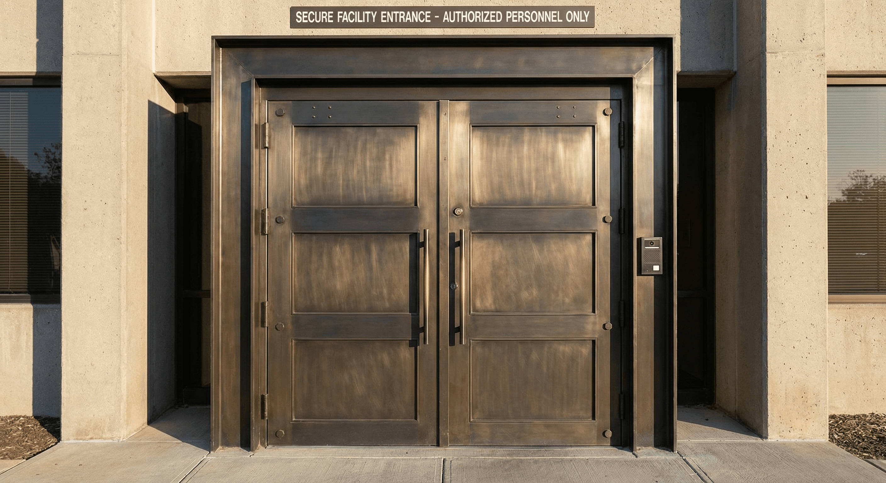 Photo professionnelle sas de securite pour securisation d'acces